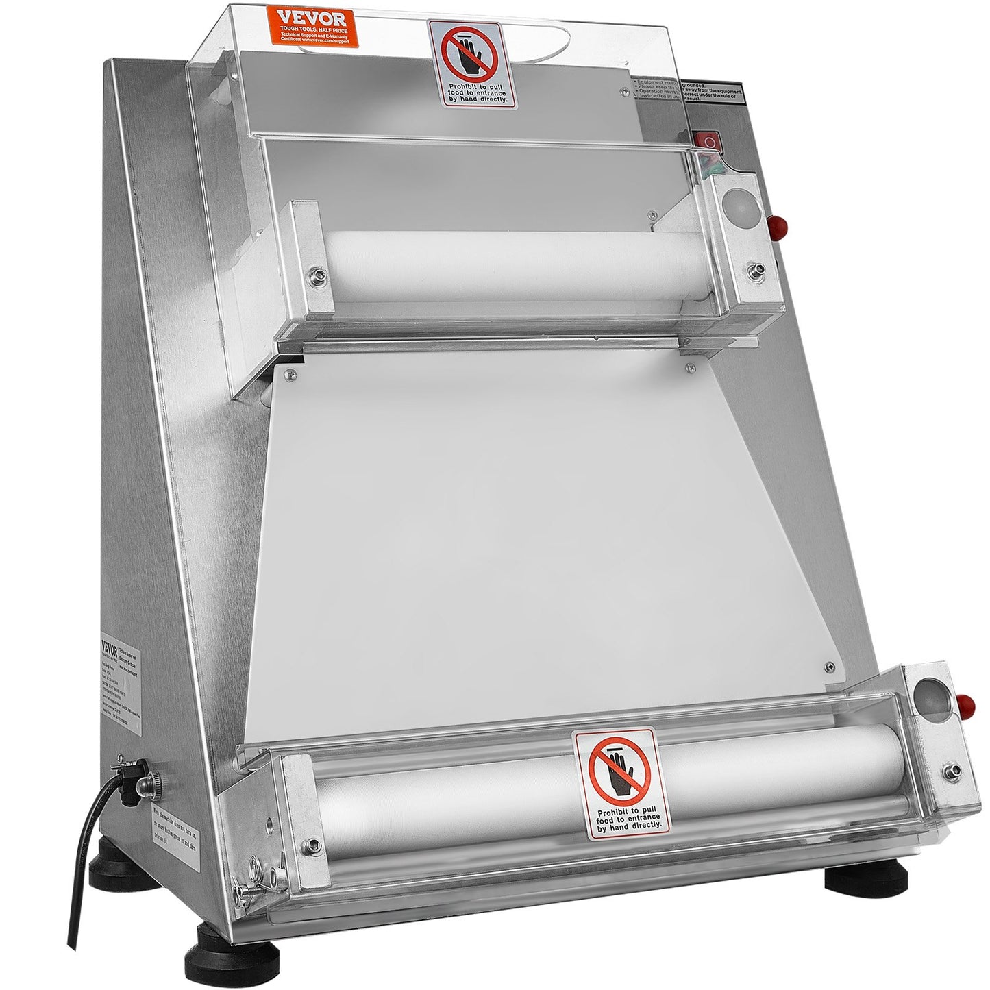 15 Inch Pizza Dough Roller Sheeter Automatic Commercial Pizza Dough Press