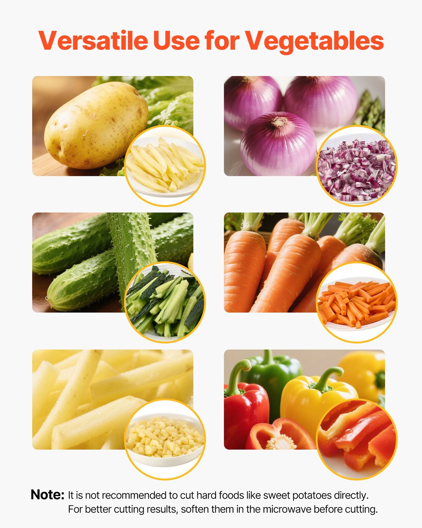 Commercial French Fry Cutter, Stainless Steel Vegetable Fruit Chopper with 3 Replacement Blades 1/2-Inch 3/8-Inch 1/4-Inch, Electric Potato Slicer Dicer for Restaurants & Home Kitchen