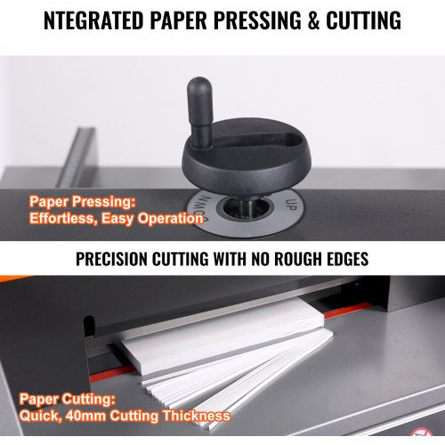 Electric Paper Cutter 13" Width 1.57" Thickness Desktop Paper Cutter | EU