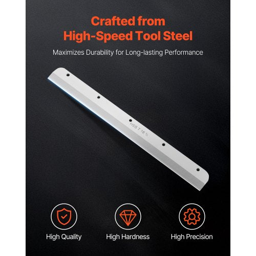 pappersskärblad, extra kraftigt stålblad, lämplig för professionell skärmaskin E330D/E330S, reservblad till pappersskärmaskin, 585 x 44 x 6 mm |  EU