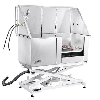 1.27M Dog Cat Pet Care Bathtub Washing Station Electric Height Adjustment