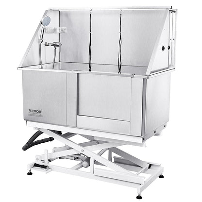 1.27M Dog Cat Pet Care Bathtub Washing Station Electric Height Adjustment