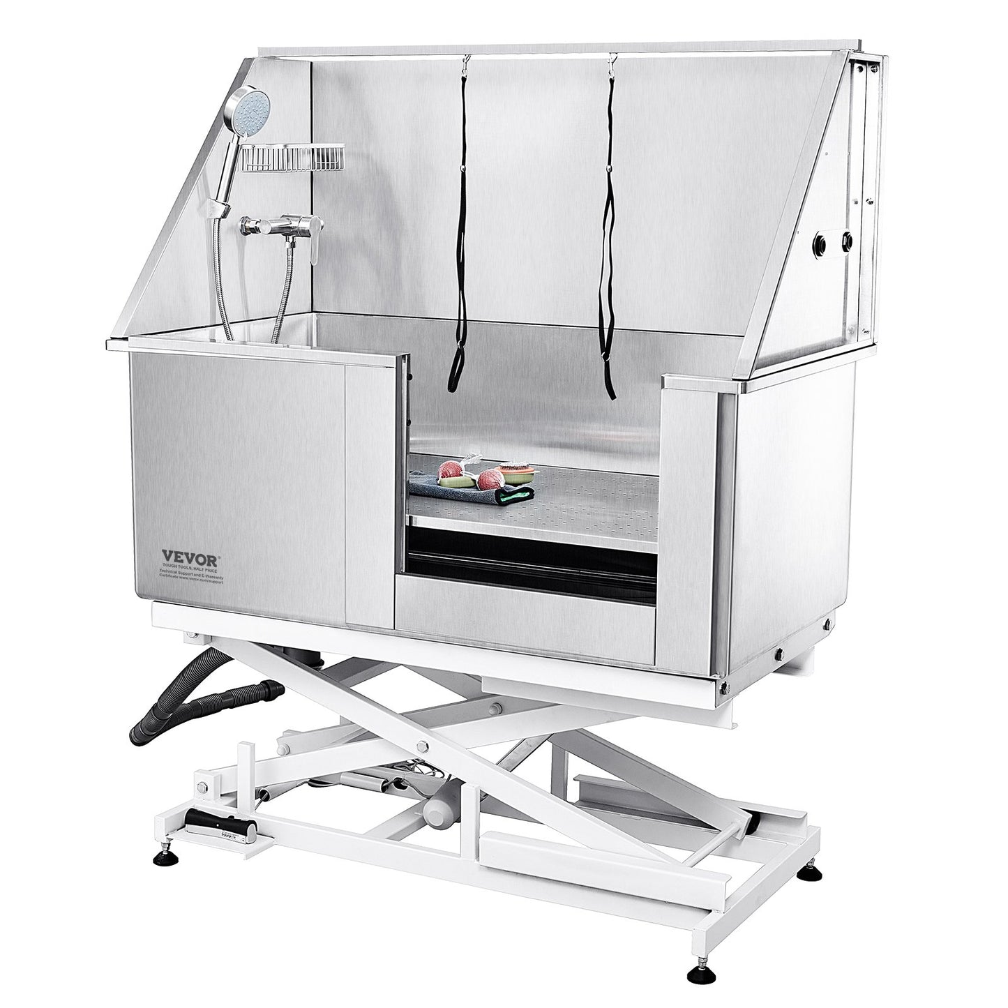 1.27M Dog Cat Pet Care Bathtub Washing Station Electric Height Adjustment