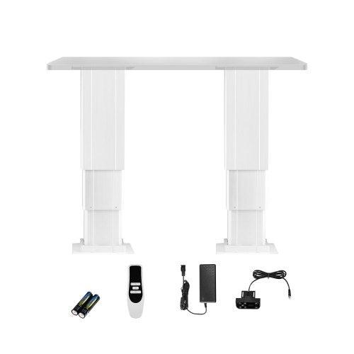 Electric Lifting Column System, 260 lbs Lift Table, 14.2-31.1 in Height Range, Three-stage Adjustable Desk Column, Telescopic Table Leg, Comes with Power-Supply Option to Control up/Down Motion
