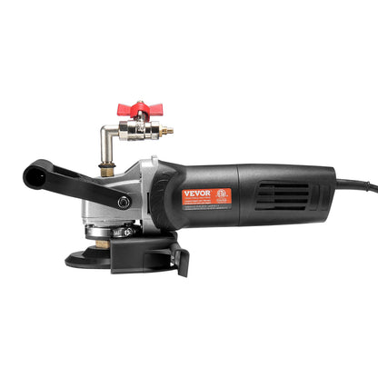 Nass-Steinpolierer, 4-Zoll-Elektro-Granitpolierer mit 6 Geschwindigkeiten und 7 Pads