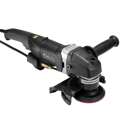 Våtstenspolerare 4-tums 800W elektrisk betongpolerare 6 hastigheter 7 kuddar