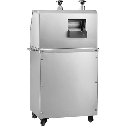 750W elektrisk sockerrörsjuicer 661LBS/H Utgång 3 rullar 2,4" stort inlopp