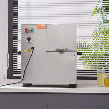 Electric Sugar Cane Juicer, 800W Sugarcane Juicer Machine with 661LBS/H High Output, 4 Stainless Steel Roller, Auto Roller Pressure Adjustment Sugarcane Juice Press Extractor for Home/Commercial