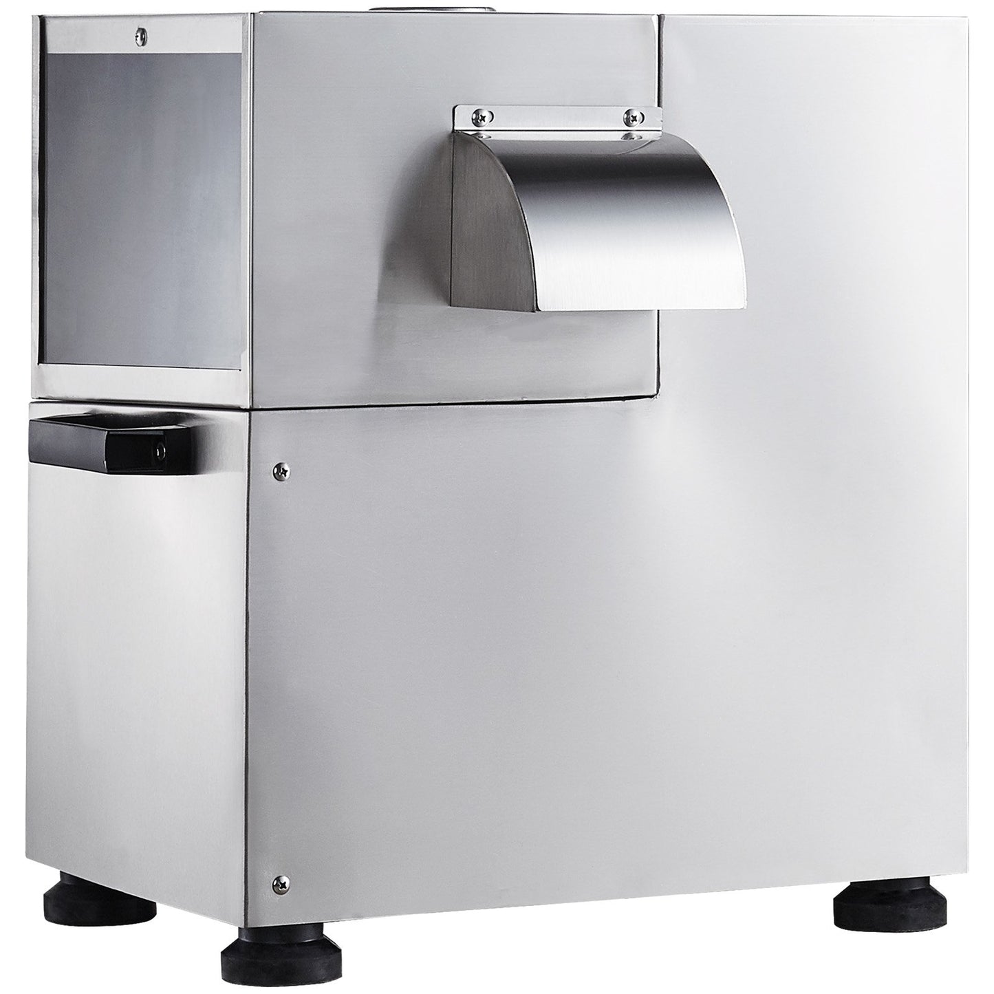 Elektrischer Zuckerrohr-Entsafter, 800 W, Leistung 661 Pfund/Stunde, 4 Rollen, 2,4 Zoll großer Einlass