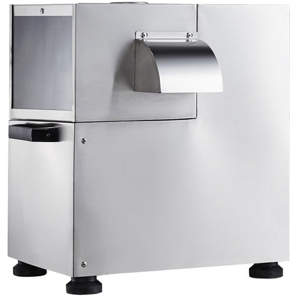 Elektrischer Zuckerrohr-Entsafter, 800 W, Leistung 661 Pfund/Stunde, 4 Rollen, 2,4 Zoll großer Einlass