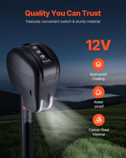 Electric Trailer Jack 3500 lbs Power Tongue Jack for RV Trailer &amp; Camper