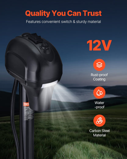 Electric Trailer Jack 3500 lbs Power Tongue Jack for RV Trailer &amp; Camper