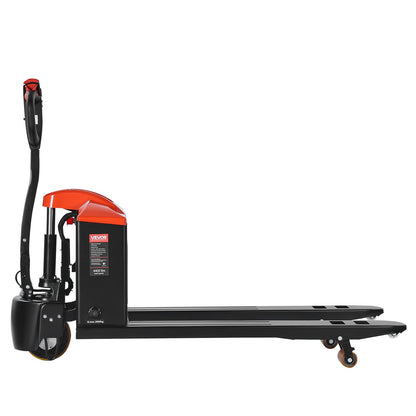 Electric Pallet Jack, 4400 lbs Load Capacity, Lithium Battery Powered Pallet Jack Truck with 48L x 27W Inch Forks for Material Handling, Suitable for Warehouse, Supermarket, Manufacturing
