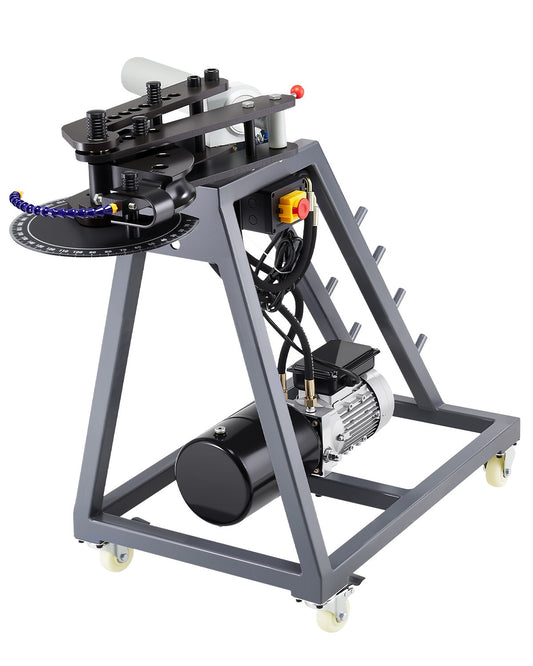 Electric pipe bending machine 750W pipe bender with 6L hydraulic cylinder