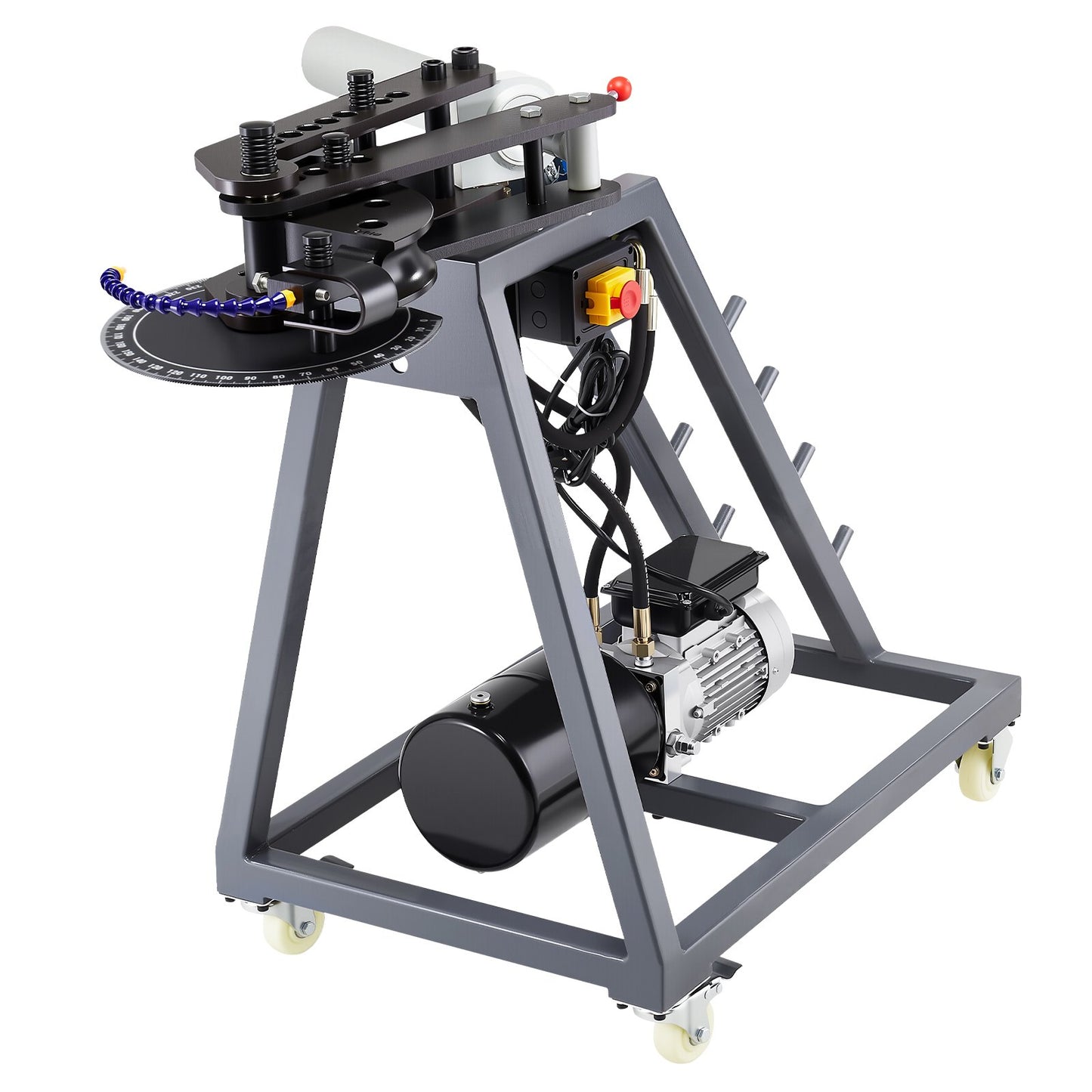 Electric pipe bending machine 750W pipe bender with 6L hydraulic cylinder