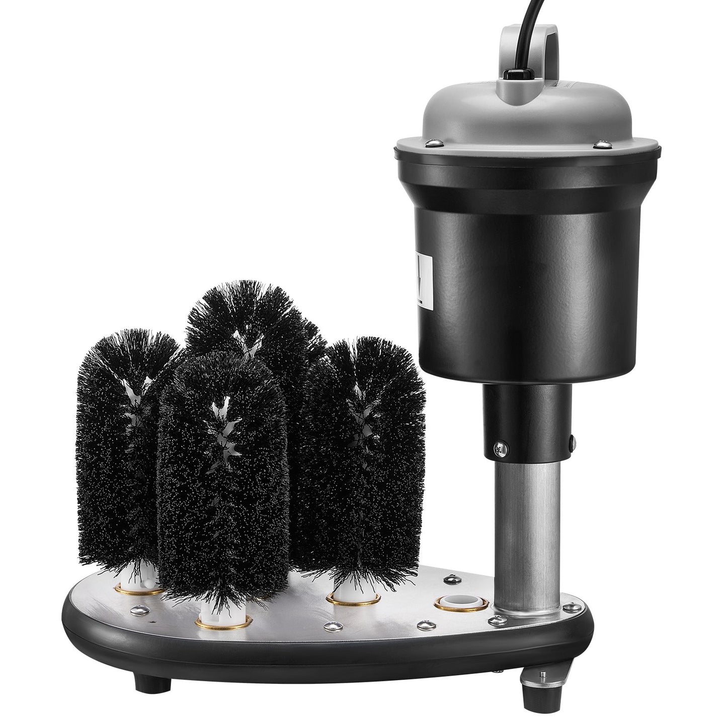 Electric glass washer 5-brushes Glass cleaner 1200 cups/h for wine glasses