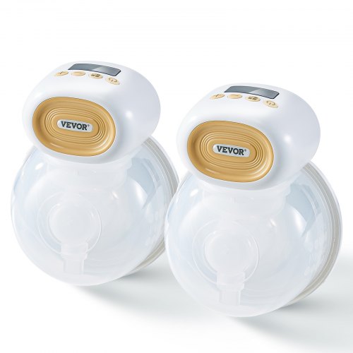 Breast Pump, Wearable Electric Breast Pumps Hands Free, 4 Mode & 12 Levels, 300mmHg Strong Suction, Ultra-Quiet Rechargeable Portable Breastfeeding Pump with LED Display, 24mm Insert/28mm Flange