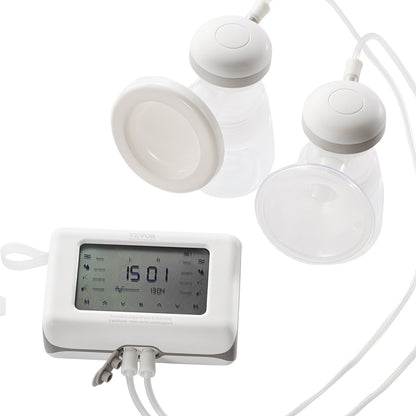 Electric breast pump single/double adjustable 4 positions &amp; 9/15 levels 300 mmHg