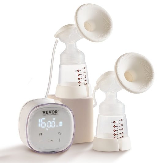 Breast pump double electric breast pumps 4 modes &amp; 16 levels 300 mmHg suction
