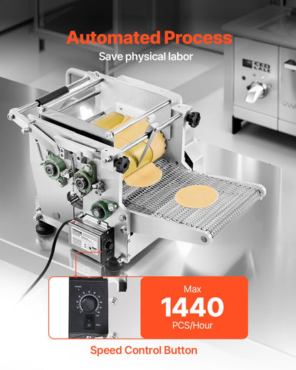 Electric Tortilla Maker Automatic Corn Tortilla Making Machine (4 + 6 Inch)