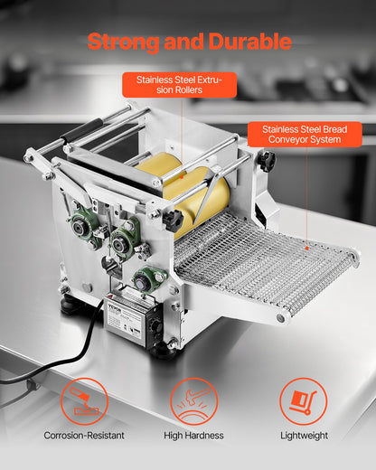 Electric Tortilla Maker Automatic Tortilla Making Machine 5.5in Diameter