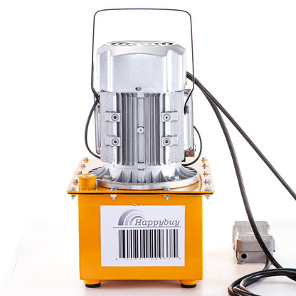 10152 PSI Hydraulische Elektrische Pumpe 750W Einfachwirkend 220V Magnetpedal 7L Hydraulische Power Pack Zylinder