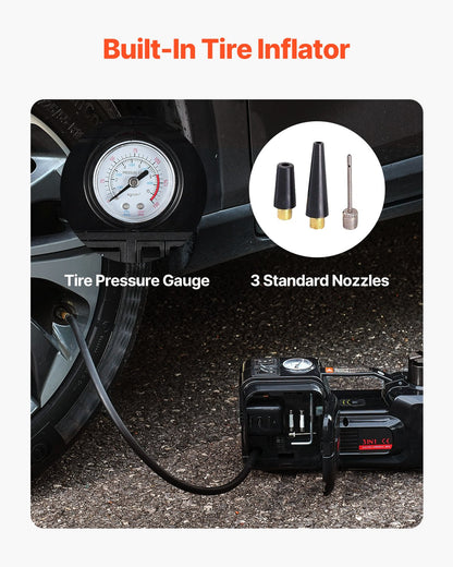 Elektrischer Wagenheber 5 Tonnen / 11000 lbs Wagenhebersatz mit elektrischem Schlagschrauber