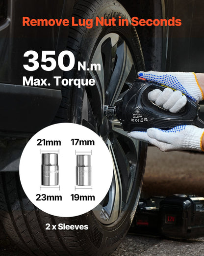 Elektrischer Wagenheber 5 Tonnen / 11000 lbs Wagenhebersatz mit elektrischem Schlagschrauber