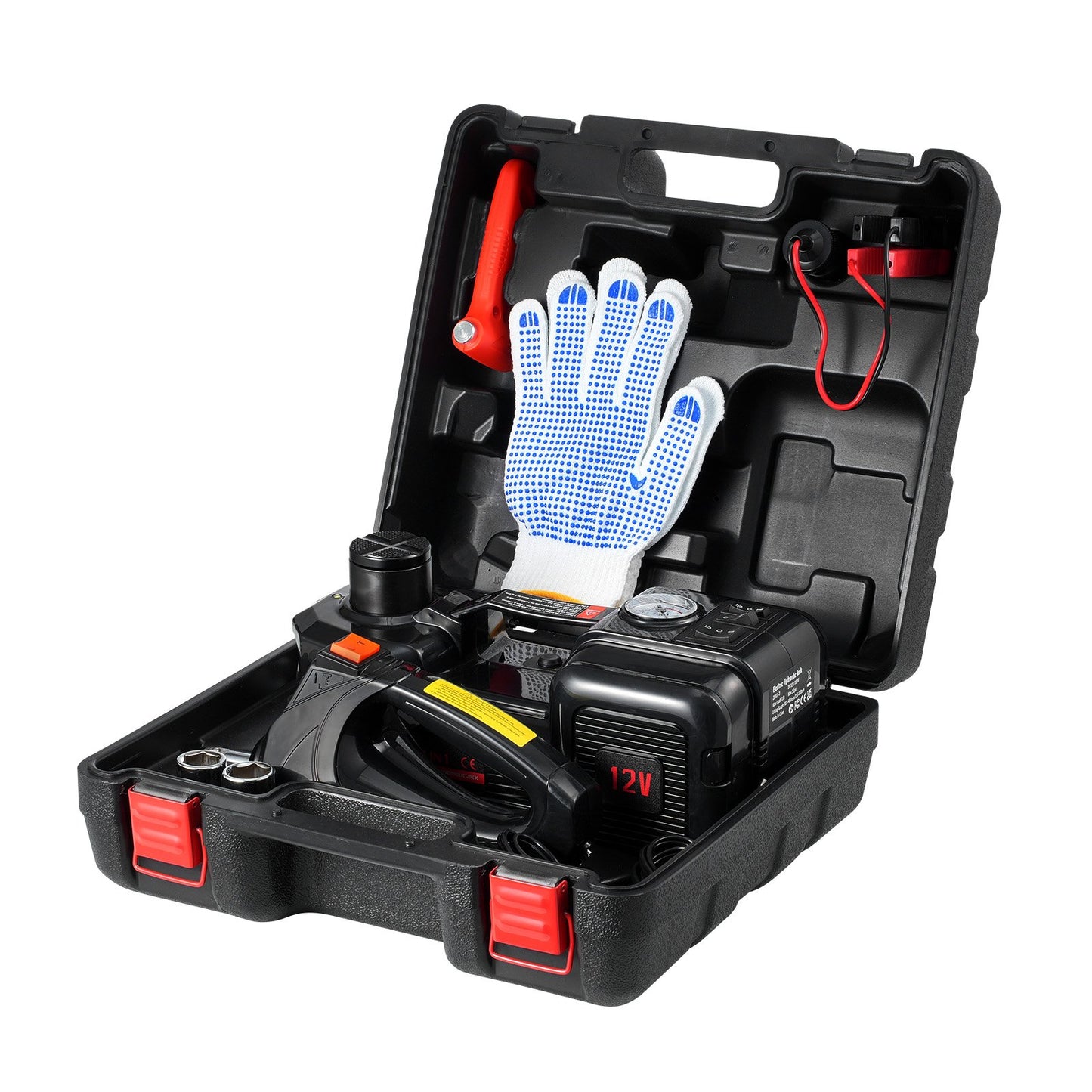 Elektrischer Wagenheber 5 Tonnen / 11000 lbs Wagenhebersatz mit elektrischem Schlagschrauber