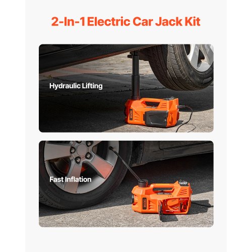 adjustable electric car jack 5 ton /11000 lbs jack kit with safe hammer | EU