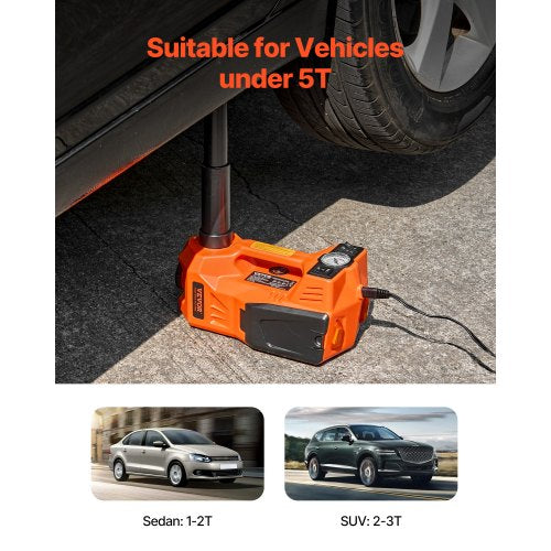 adjustable electric car jack 5 ton /11000 lbs jack kit with safe hammer | EU