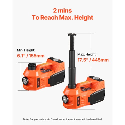 adjustable electric car jack 5 ton /11000 lbs jack kit with safe hammer | EU