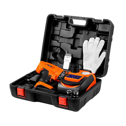 Elektrische Autosteckdose 5 Tonnen / 11000 lbs Tragbarer Steckdosensatz mit Fernbedienung