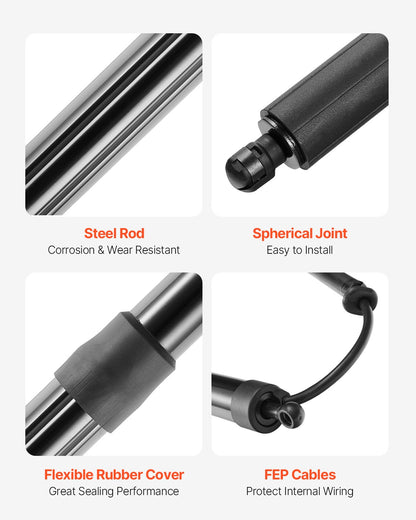 Rear Left Tailgate Power Lift Support, Compatible with 2011-2012 Jeep Grand Cherokee WK2 Series, Electric Liftgate Actuator, Trunk Tailgate Hatch Shock Strut Replaces OE# 55399277AD 55399277AC