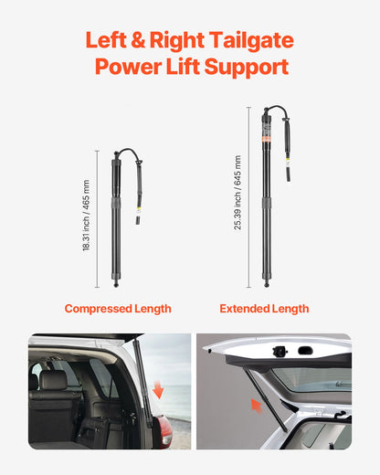 2PCS Rear Liftgate Power Struts Compatible with 2014-2019 Highlander