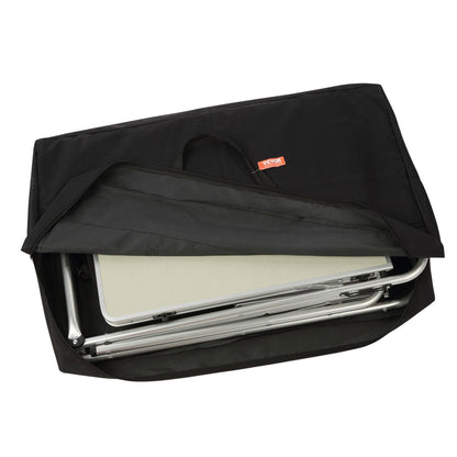 Camping-Küchentisch, faltbar, tragbar, Küchentisch, 1 Schrank und Windschutzscheibe