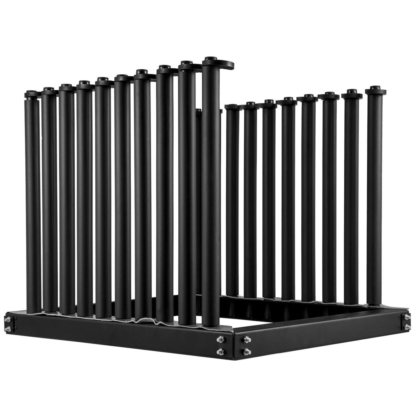 Windschutzscheibenträger 9-Lite, Windschutzscheibenträger für LKW aus Stahl, Windschutzscheibenglasträger 24 Zoll Höhe, Windschutzscheibenträger für LKW mit PVC-Kissen und Schaumstoffpolsterung, Glasträger für LKW, für Glastransport