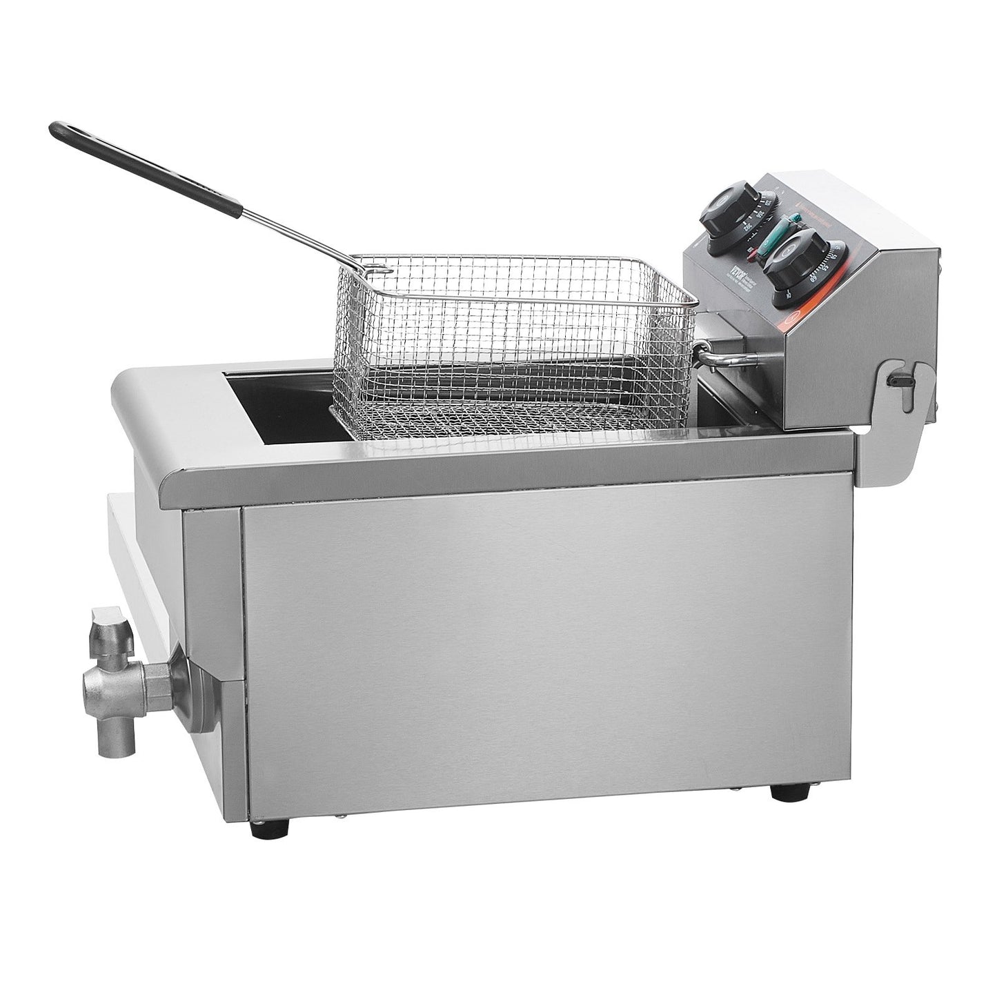 Kommerzielle elektrische Fritteuse, 3000 W, 9 l, Edelstahl-Upgrade, 200 °C