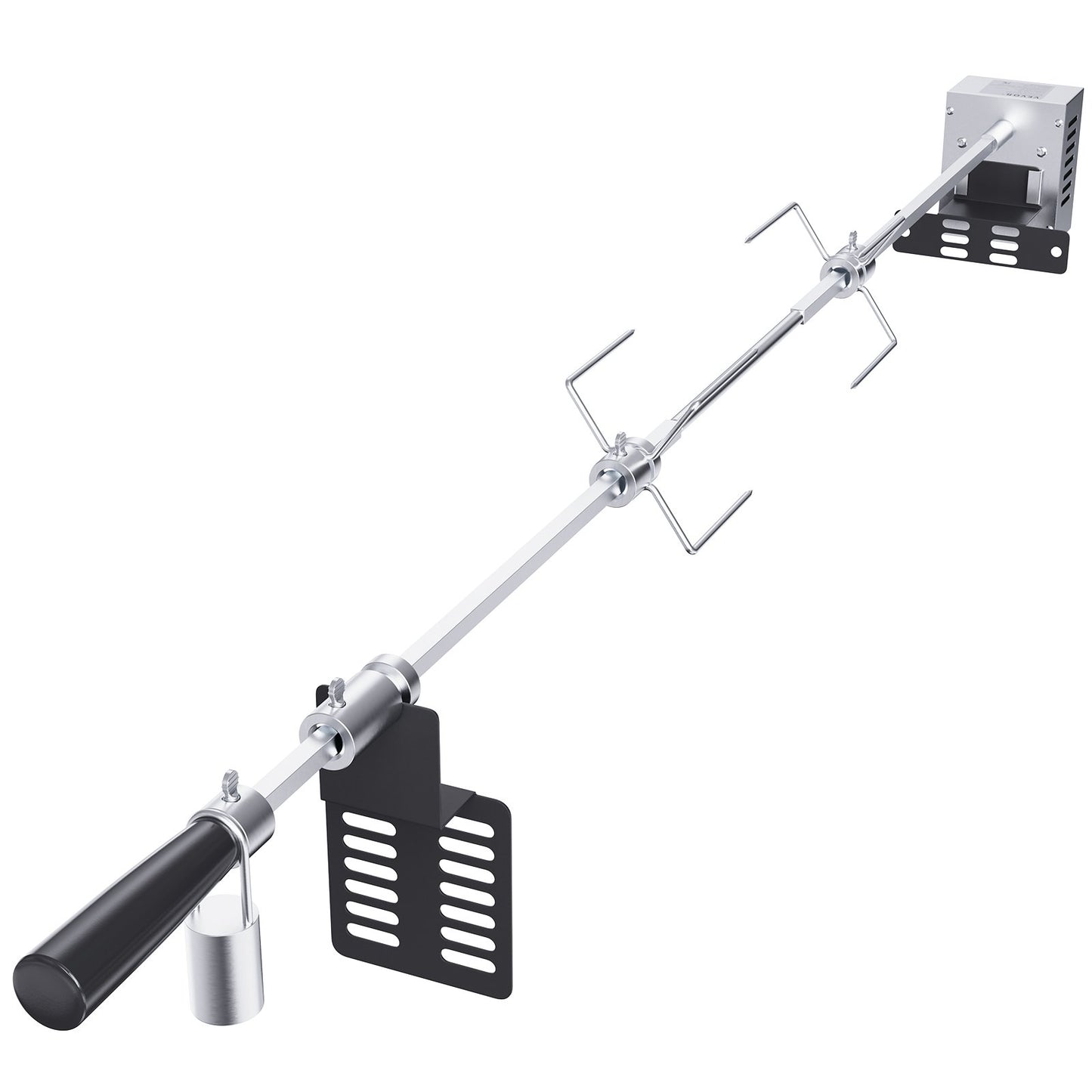 Universal Grill Rotisserie Kit BBQ Röster 32 "/39" Spieß Stange Elektromotor