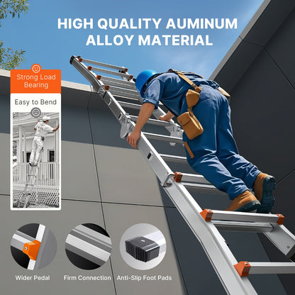 Telescoping Ladder A Frame 9,5 FT förlängningsmultifunktion för läxor