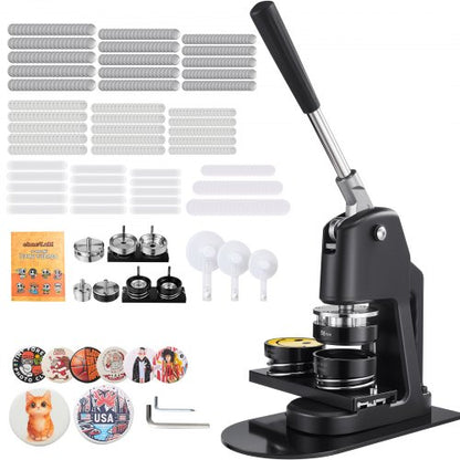 Button Machine Plastic Needle Maker 32/58/75mm 3-in-1 300 Pieces | EU