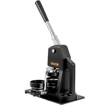 Button Maker Machine, Multiple Sizes 1.25+2.25 Inch Badge Punch Press Kit, Kids DIY Gifts Pin Maker, Button Maker Supplies with 500pcs Button Parts &amp; Circle Cutter &amp; Magic Book