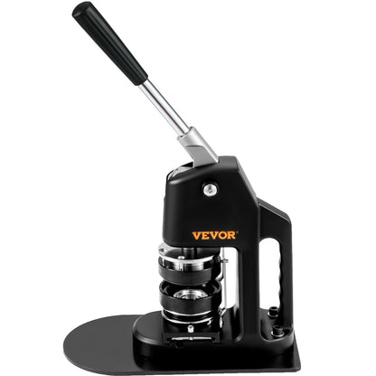 Button Maker Machine, Multiple Sizes 1.25+2.25 Inch Badge Punch Press Kit, Kids DIY Gifts Pin Maker, Button Maker Supplies with 500pcs Button Parts &amp; Circle Cutter &amp; Magic Book