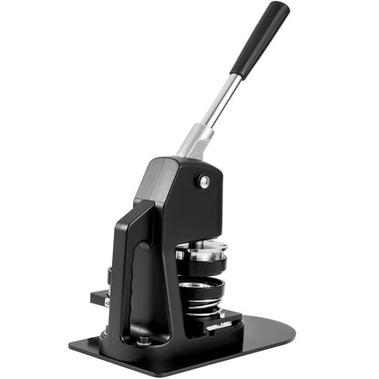 Button Maker Machine, Multiple Sizes 1+2.25 Inch Badge Punch Press Kit, Kids DIY Gifts Pin Maker, Button Making Accessories with 500pcs Button Parts &amp; Circle Cutter &amp; Magic Book