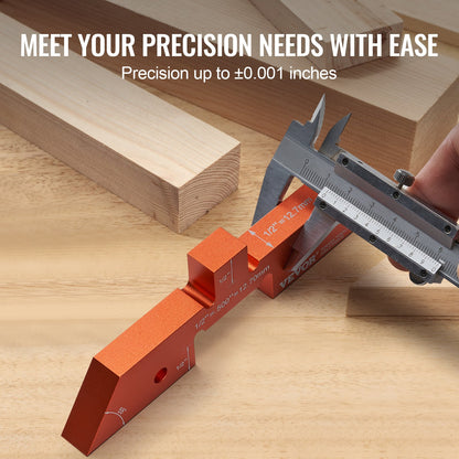 Router Tisch Setup Bars 14PCS Präzision Aluminium Setup Blöcke Höhe Gauge