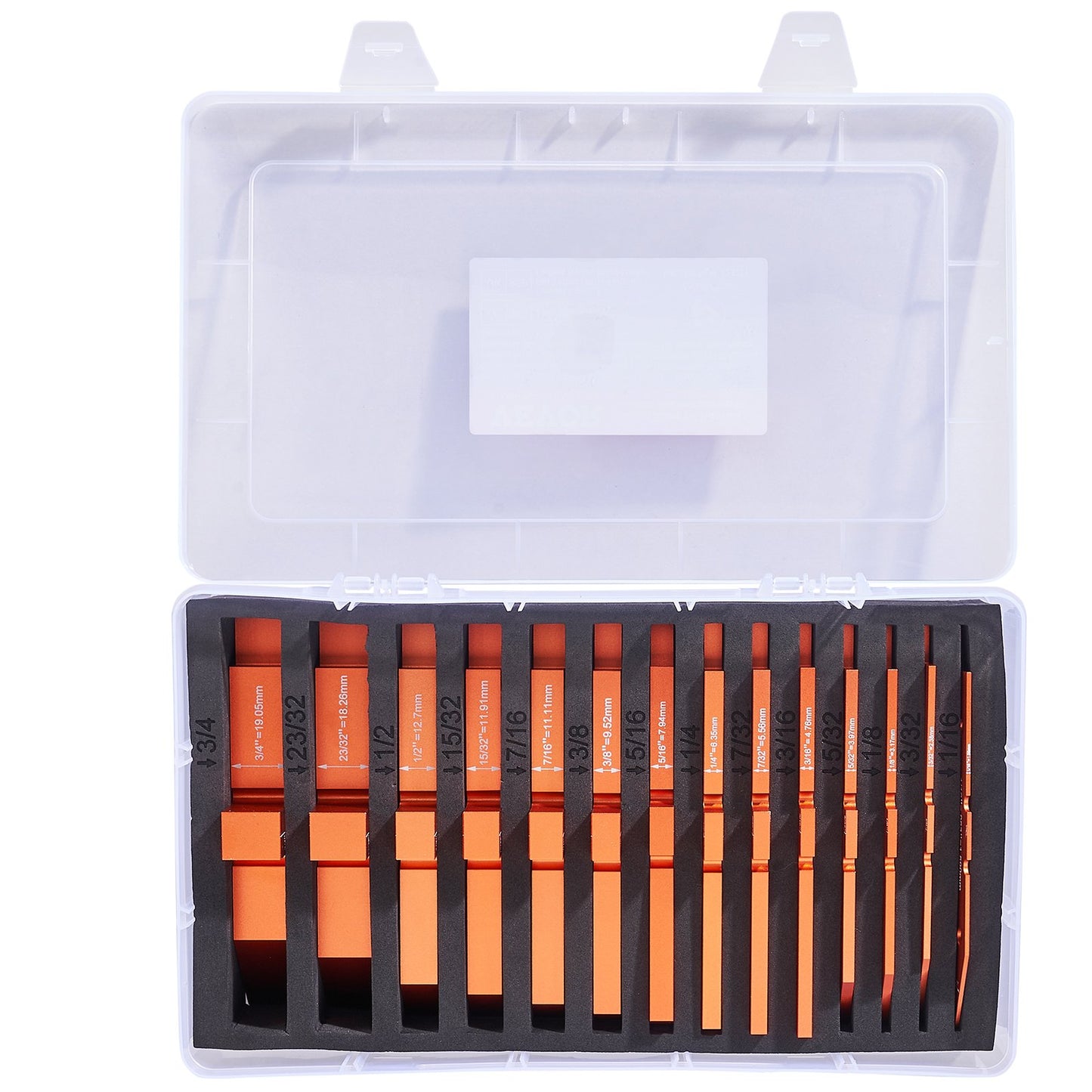 Router Tisch Setup Bars 14PCS Präzision Aluminium Setup Blöcke Höhe Gauge