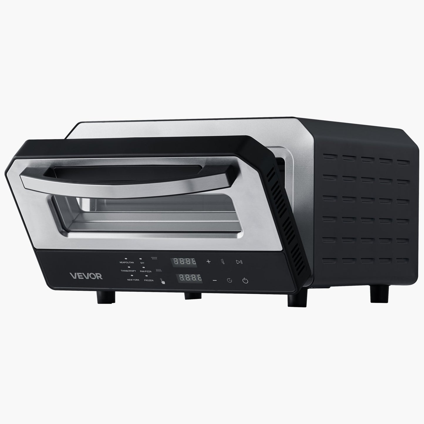 Electric Pizza Oven, Smart Pizzas Maker Indoor with 5 Preset, 12-Inch Countertop Pizza Cooker w/ Touch Srceen, 750℉ Max Temp, 2-Min Rpaid Baking Oven Thin & Crispy, Neapolitan, Frozen, New York