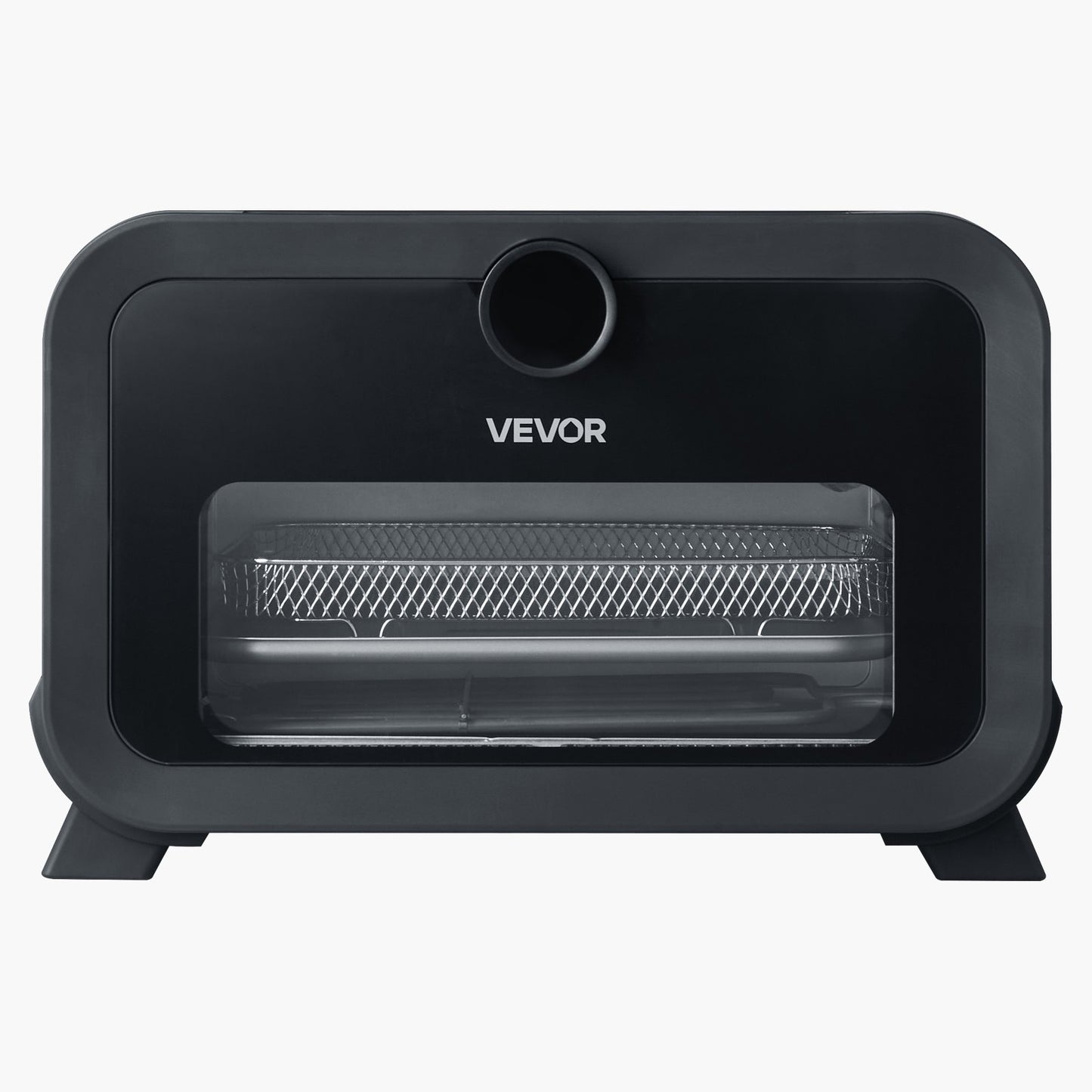 Pizza Oven, 8 Presets Electric Pizza Ovens Air Fry Combo, 12-Inch Indoor Pizza Maker Smart Knob Control , 750°F Max Temp, IPX4 Waterproof Countertop Pizza Cooker w/Pizza Stone,Fry Basket