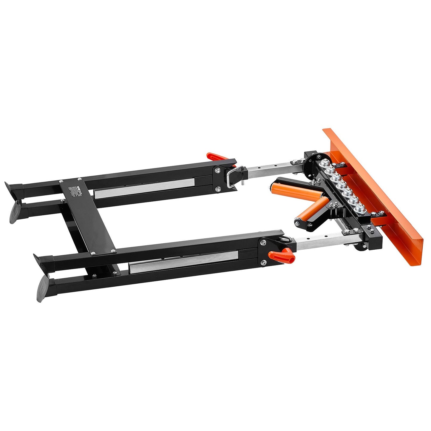 4-in-1-Rollenständer für die Holzbearbeitung, maximale Belastung: 200 kg, einstellbare Höhe: 83,8–127 cm