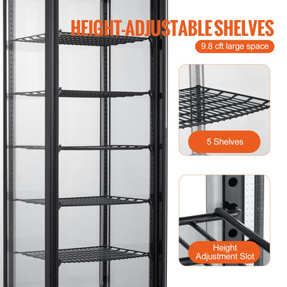 Refrigerator Bakery Display Refrigerator 9.8 cu ft/278L 5-tier